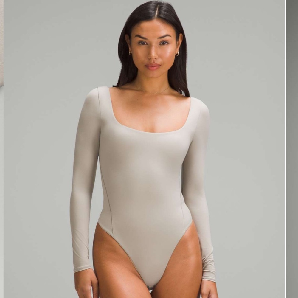 Lululemon Nulu Square Neck Long Sleeve Body suit XL NWT